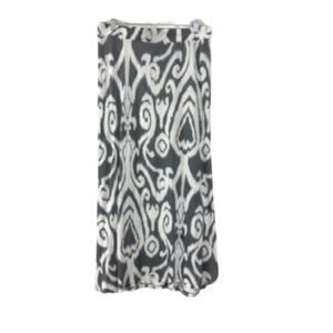 INC Woman Skirt Rayon Gray/White A-Line Maxi Skirt XS